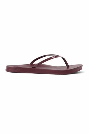 Reef Womens Cushion Slim Flip Flop In Cabernet Crush