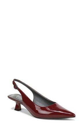 Franco Sarto Jaden Pointed Toe Slingback Pump in Dark Red at Nordstrom Rack, Size 7.5