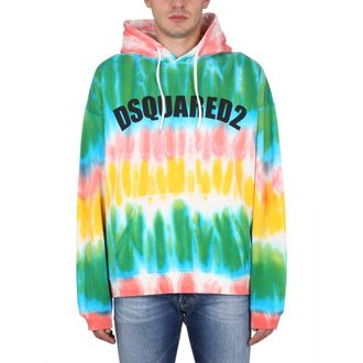 Dsquared2 Hoodies, male, Multicolor, Size: M Herca Fit Hoodie