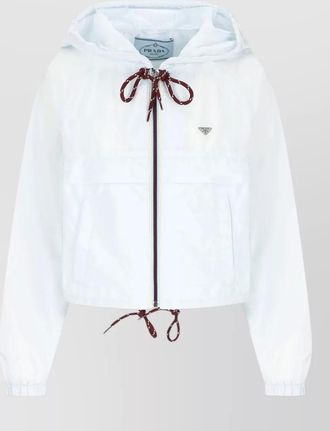 Prada quilted puffer parka coat