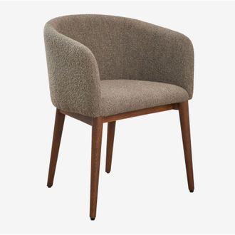 Sklum Pack De 2 Sillas De Comedor Tapizadas Con Reposabrazos Bunia Sklum