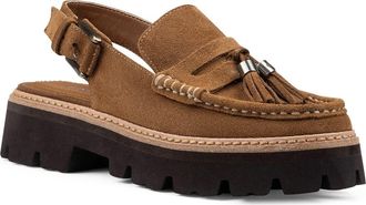 Donald J Pliner Marsha 2 Slingback Loafer in Saddle at Nordstrom Rack, Size 5.5