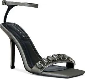 Azalea Wang Periis Ankle Strap Sandal in Grey at Nordstrom Rack, Size 6.5
