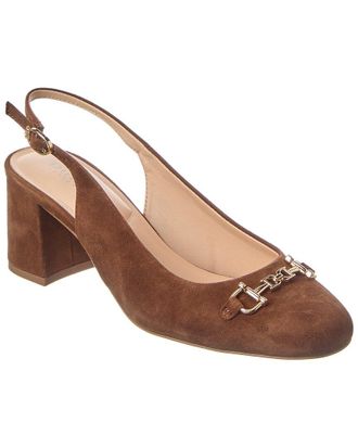Dune London Dreaming Suede Slingback Pump