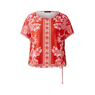Oui Dames, Blouses & Shirts, Veelkleurig, Maat: XL
