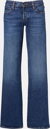 Frame Denim The Gray low-rise straight jeans