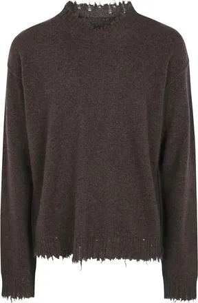 Uma Wang UMA Wang, Truien & Vesten, Heren, Bruin, M, Cashmere Truien