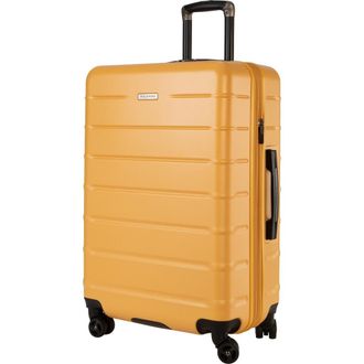 Ricardo Beverly Hills Cambria Hardside Luggage 24-inch Medium Checked in Mango Tango at Nordstrom