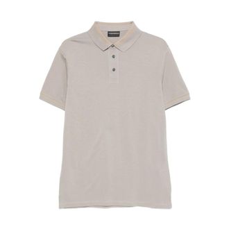 Emporio Armani Polo MC - Heren - Polos - Grijs - XL - Tops