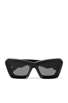 Loewe Anagram Oversized Cat-Eye Acetate Sunglasses