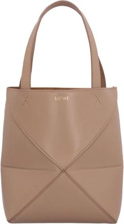 Loewe Dames, Tassen, Beige, Maat: ONE Size Leer