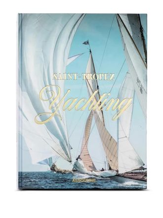 ASSOULINE saint tropez yachting book - unisex - Paper - One Size - Blue