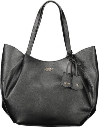 Guess Amorette 2-in-1 Tote - Dames - Shoppers - Zwart - ONE Size - Tassen