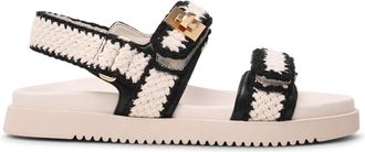 Steve Madden Womens Mona M 386 Sandals - Cream - Size UK 6