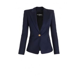 Balmain Mujer, Chaquetas, Azul, Talla: L