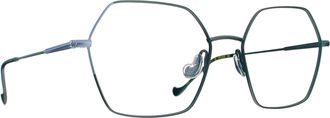Caroline Abram Veronese Metal Hexagonal Sunglasses