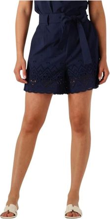 Suncoo Dames, Korte broeken, Blauw, Maat: XS
