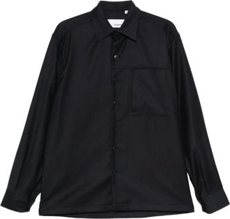 Costumein wool shirt - Blue