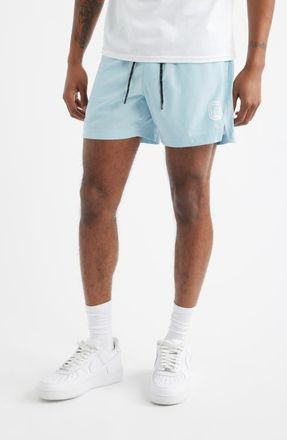 Overtime Melo Performance Shorts in Sky Blue at Nordstrom, Size Xx-Large