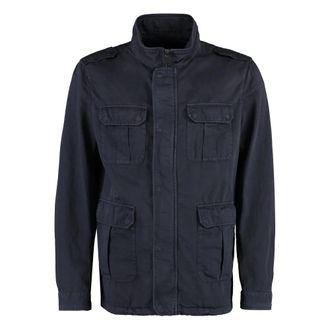Herno Coats - Heren - Zomerjassen - Blauw - L - Jassen