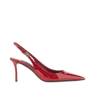 Dolce & Gabbana Patent leather slingback pumps Woman 37+