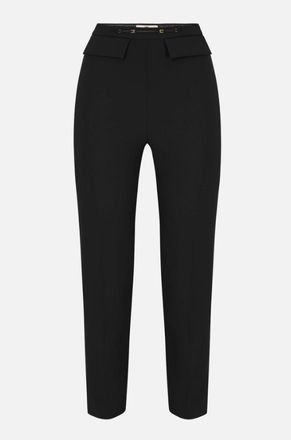 Elisabetta Franchi Pantaloni Elisabetta Franchi In Double Crepe Stretch