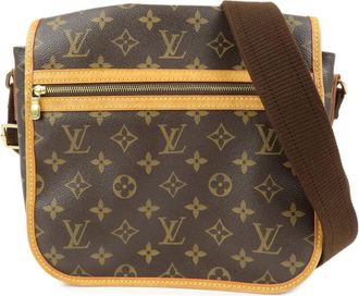 Louis Vuitton Bosphore Messenger Monogram Canvas Brown Canvas Handbag (Pre-Owned)