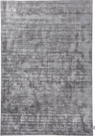 Tom Tailor Alfombra de viscosa tejida a mano - gris - 65x135 cm