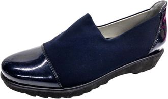Ara Womens Miriam Slip On Loafer In Navy