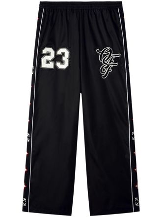 Off-white Trainingsbroek met print - Zwart