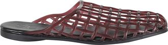 Senso Eggplant Jacey Slip-On Mesh Rubber Mules