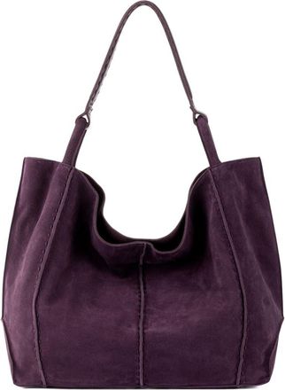 The Sak Los Feliz Large Tote Leather Bag in Aubergine Suede at Nordstrom