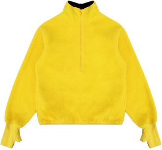 Entire studios Entire Studios - Shell Fleece - Heren - Sweatshirts & Hoodies - Geel - Maat: XS Fleece