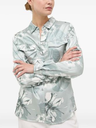Guess Co Blouse met bloemenprint - Groen