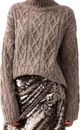 Marie Oliver Cecile Sweater In Titanium