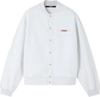 Jacquemus Felpa Gros Grain - Grigio