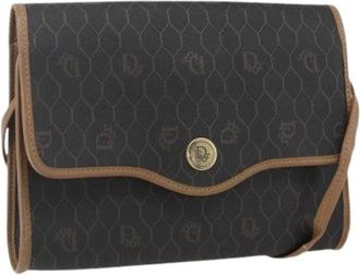 Dior Pre-owned Cross Body Bags, female, Black, Size: ONE SIZE Pre-owned Vintage Shoulder Bag