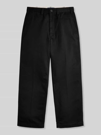 Polo Ralph Lauren Regular Fit Weite Hose aus reiner Baumwolle in Black, Gr&ouml;&szlig;e 31/32