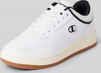 Champion Sneaker mit Logo- und Label-Stitching Modell REBOUND LOW in Weiss, Größe 43