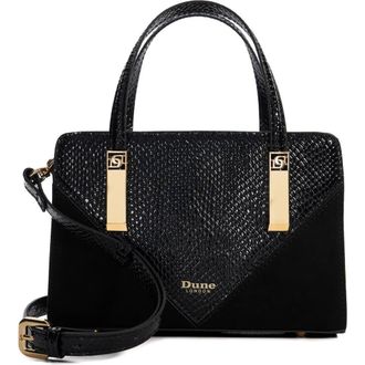 Dune London Dinkydenbeigh Top Handle Bag in Black at Nordstrom Rack