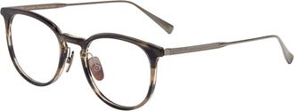 Chopard Demo Oval Mens Eyeglasses VCH278M 06BZ 51