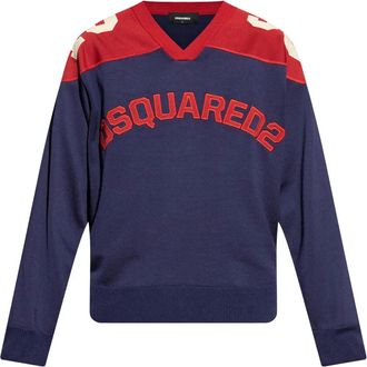 Dsquared2 Felpa con logo - Blu