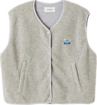 American Vintage Hoktown buttoned waistcoat - Grey