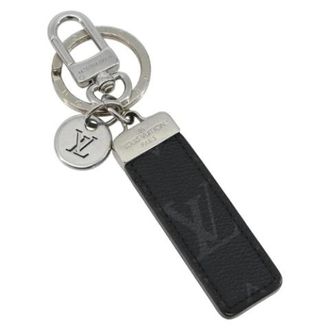 Louis Vuitton Pre-owned Accessories, female, Black, Size: ONE SIZE Pre-owned Canvas Key Holder