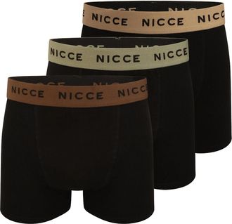 Nicce London Galan Boxershorts Heren (Set van 5) (Zwart)