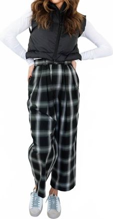 Nicholson & Nicholson Hakama Pants In Grey Check