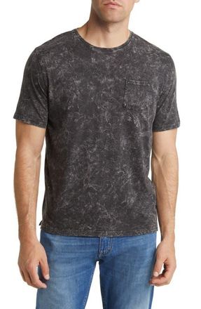 Stone Rose Acid Wash T-Shirt in Black at Nordstrom, Size 2