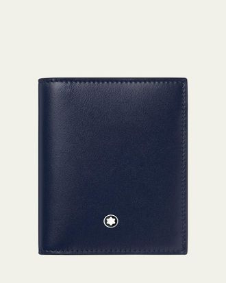 Montblanc Mens Meisterstuck Calfskin Bifold Card Holder