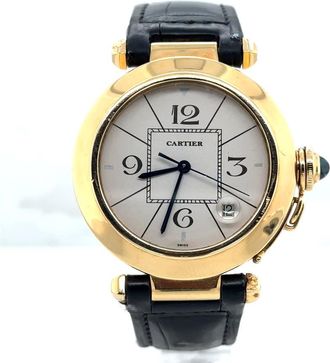 Cartier Pre-owned Cartier Pasha Automatic Silver Dial Mens Watch 820901