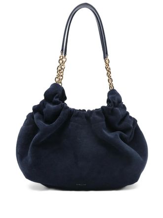 DeMellier medium Miami suede shoulder bag - women - Suede/Cotton - One Size - Blue